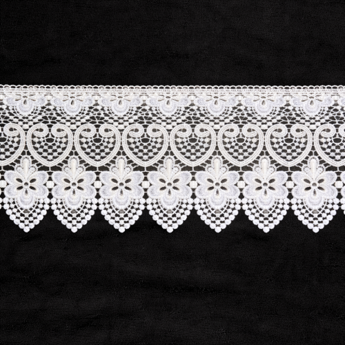 Gipiura motek 7146 20 cm biała