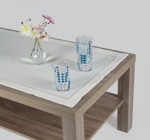 Bieżnik  kremowy z mereżką symbol 240