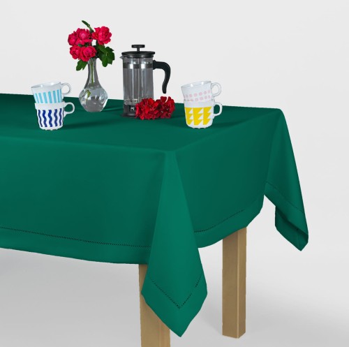 Obrus zielony z mereżką symbol 240