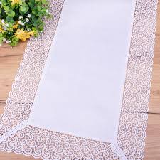 Bieżnik  biały ze srebrną nitką symbol 404