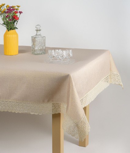 Bieżnik gipiurowy ze złotą nitką symbol 404