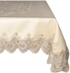 Obrus plamoodporny gipiurowy 85x85 złoty symbol 088