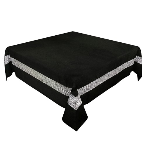 Bieżnik czarny obszyty cyrkoniami wz.049