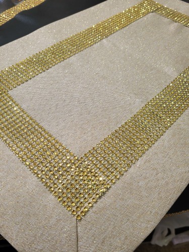 Serwetka Glamour ZŁOTA 30X50 wz.320