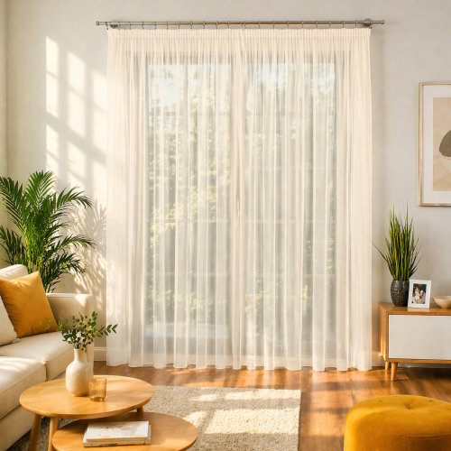 FIRANKA GOTOWA  MARKIZETA 230x350 ECRU OBCIĄŻNIK TAŚMA  