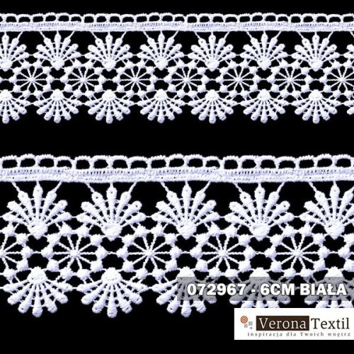 Gipiura numer 72967 6 cm Biała