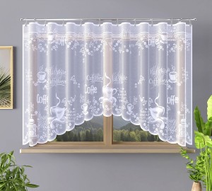 Firana żakardowa 160x300 17879  kuchnia do łuku