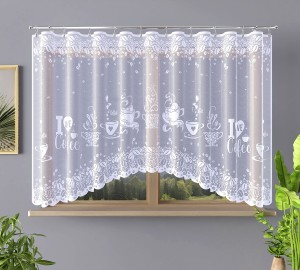 Firana żakardowa 160x300  17881 kuchnia do łuku