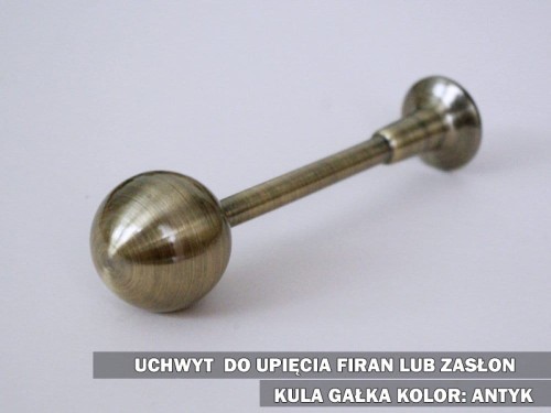 Uchwyt kula gałka antyk