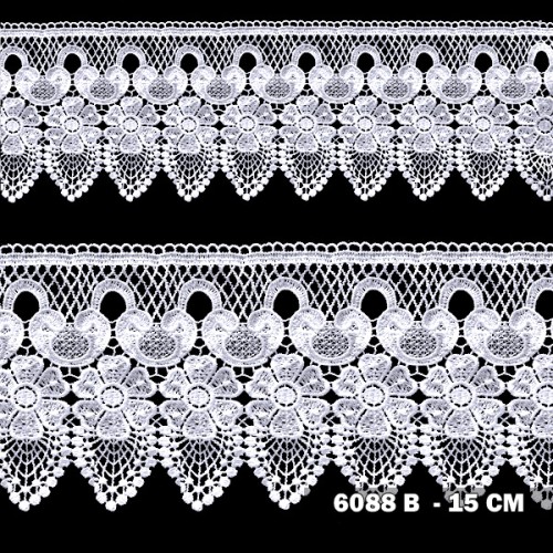 Gipiura motek numer 6088 15 cm biała
