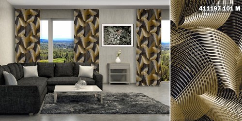 Gotowa zasłona na taśmie 411197 101 M 250x140