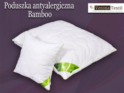 PODUSZKA ANTYALERGICZNA PIKOWANA BAMBOO 40X40 AMZ