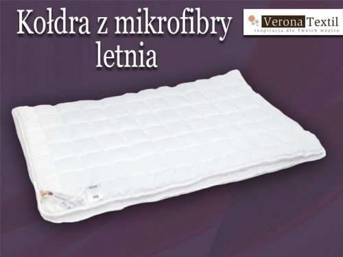 KOŁDRA MIKROFIBRA LETNIA 135X200 AMZ ANTYALERGICZNA