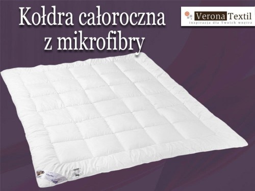 KOŁDRA MIKROFIBRA CAŁOROCZNA 155X200 AMZ