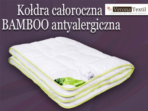 KOŁDRA CAŁOROCZNA BAMBOO 155X200 AMZ