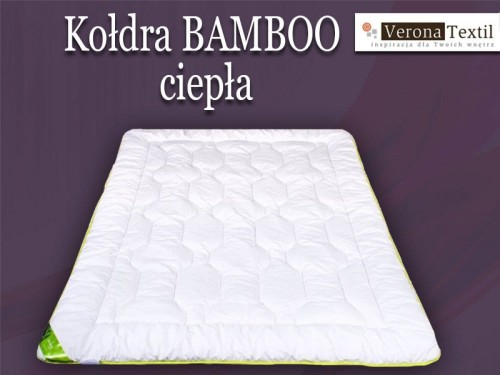 KOŁDRA CIEPŁA BAMBOO 155X200 AMZ