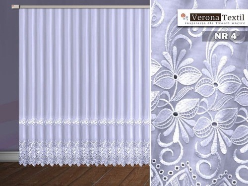 Firana haftowana numer 4  230 cm