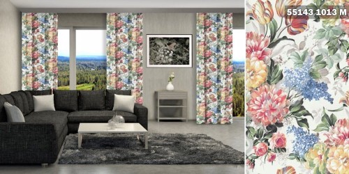 Gotowe zasłony na taśmie 55143 1013 M  250x140