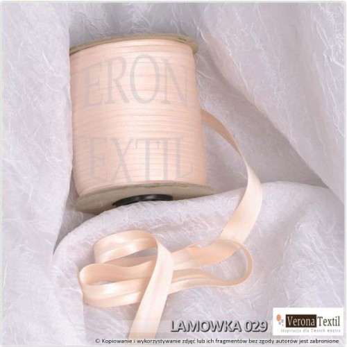 Lamówka atłasowa 029 łosoś