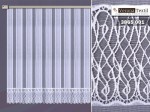 Firana żakardowa 180 cm 3865 - Nieprasująca | Verona