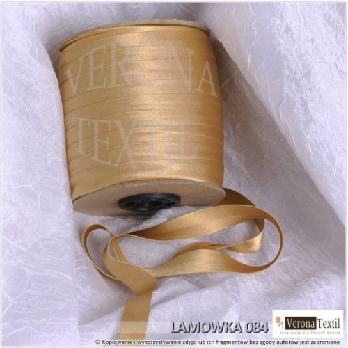 Lamowka atlasowa 084 zloty