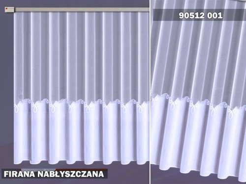 Firana żakardowa 90512 180