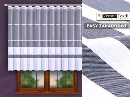 Firana żakardowa 615 120 cm