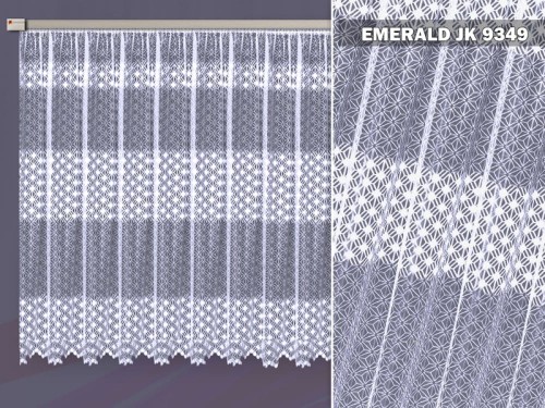 Firana żakardowa JK9349 180 EMERALD W