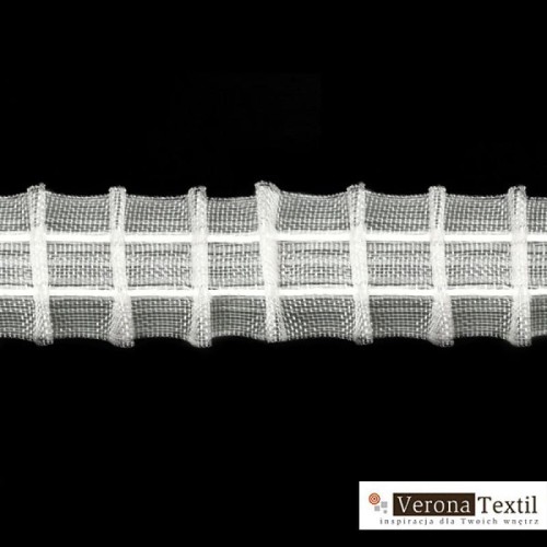Taśma marszcząca 2,5 cm F5 Żyłka 50 m