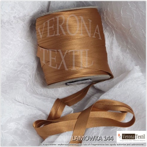 Lamówka atłasowa 144 złoty