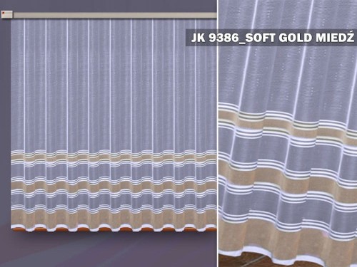 Firana żakardowa JK9386 160 SOFT