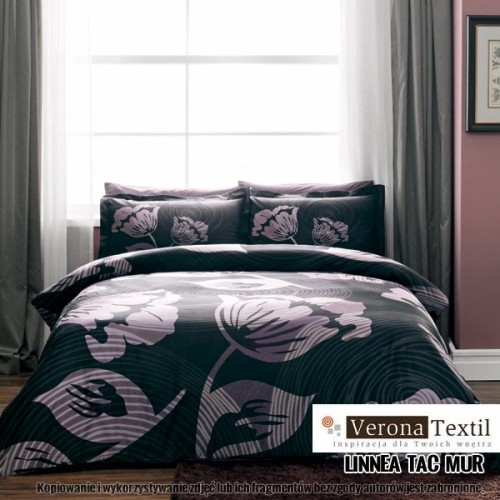 Pościel satyna LINNEA MUR 160x200