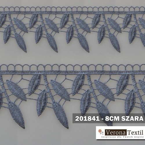 Gipiura numer 201841 8 cm szara