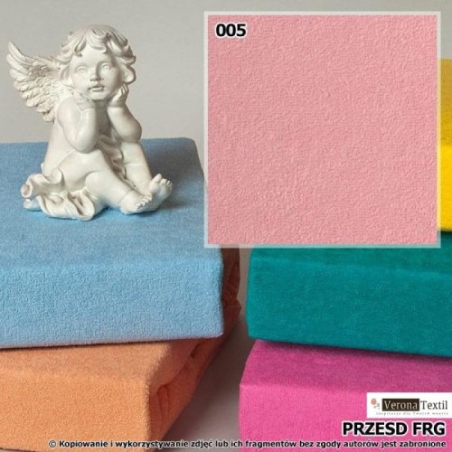 Prześcieradło z gumką FROTTE 180 cm x 200 cm  kol.005