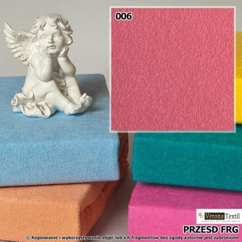 Prześcieradło z gumką FROTTE 180 cm x 200 cm  kol.006