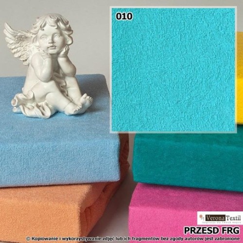 Prześcieradło z gumką FROTTE 180 cm x 200 cm  kol.010
