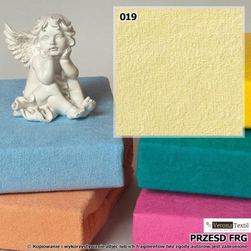 Prześcieradło z gumką FROTTE 180 cm x 200 cm  kol.019