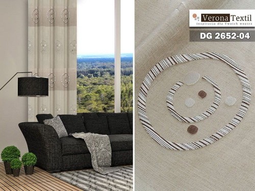 Materiał zasłonowy lekki DG 2652 04 140