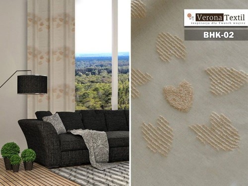 Materiał zasłonowy lekki  BHK 02 140