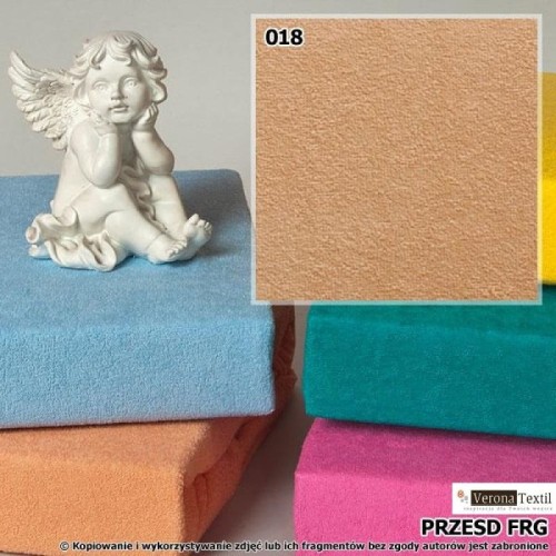 Prześcieradło z gumką JERSEY 120 cm x 200 cm  kol.018