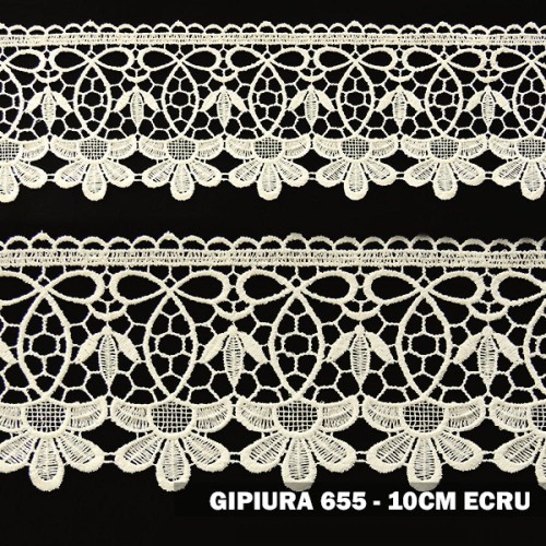 Gipiura motek  655 10 cm ecru