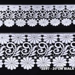 Gipiura motek 2297 20 cm biała