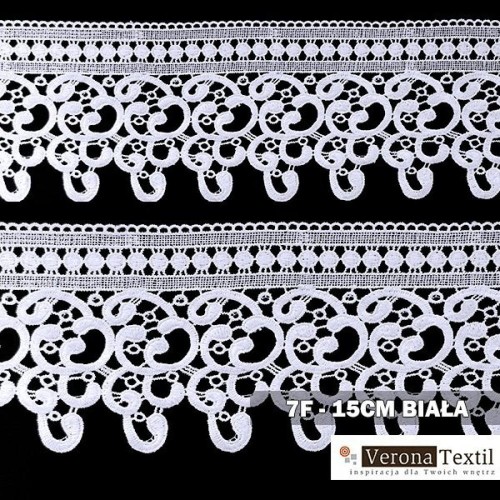 Gipiura motek numer 7F 15 cm biała