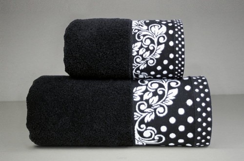 Ręcznik MELISSA 70X140 czarny