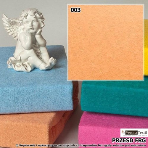 Prześcieradło z gumką JERSEY 180 cm x 200 cm  kol.003