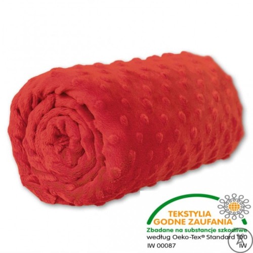 Polar Minky czerwony szer/160 cm