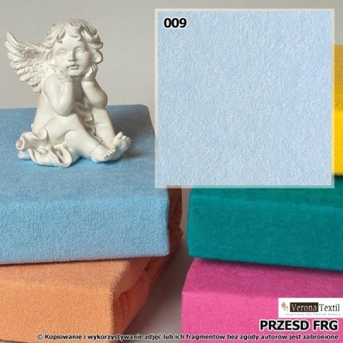 Prześcieradło z gumką JERSEY 220 cm x 200 cm  kol.009
