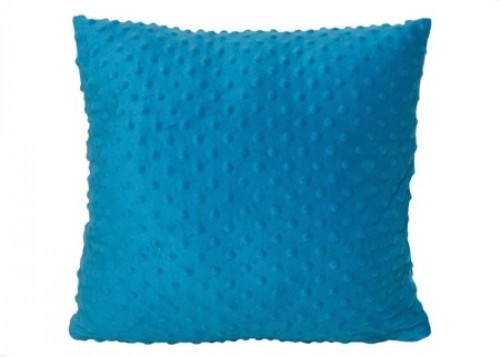 Poszewka MINKY 40x40 ciemny turkus