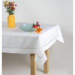 Obrus plamoodporny SILVER biały wz.391