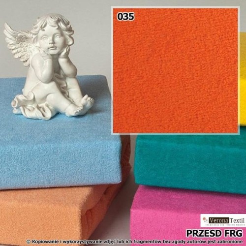 Prześcieradło z gumką JERSEY 220 cm x 200 cm  kol.035